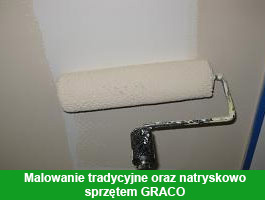 Malowanie tradycyjne oraz natryskowo sprztam GRACO