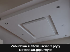 Zabudwa sufitowa i cian z pyty kartonowo-gipsowych